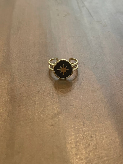 colorful adjustable ring