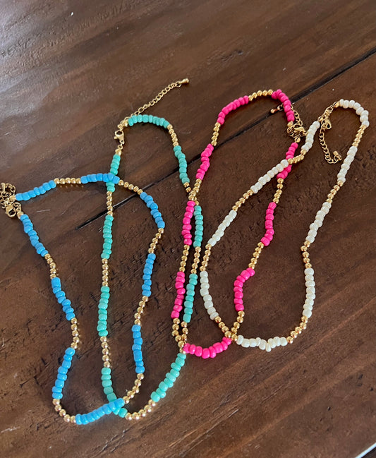 boho beaded chokers