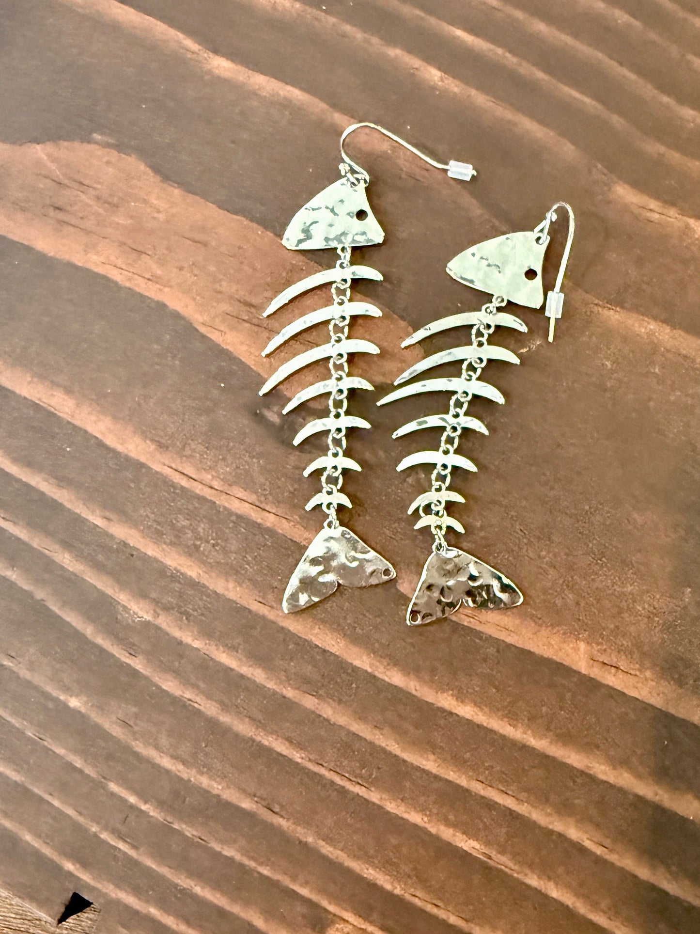 fish dangle earrings