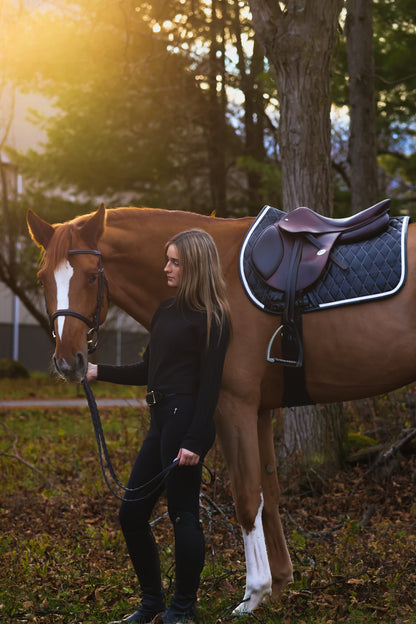 Jump Saddle Pad | Black