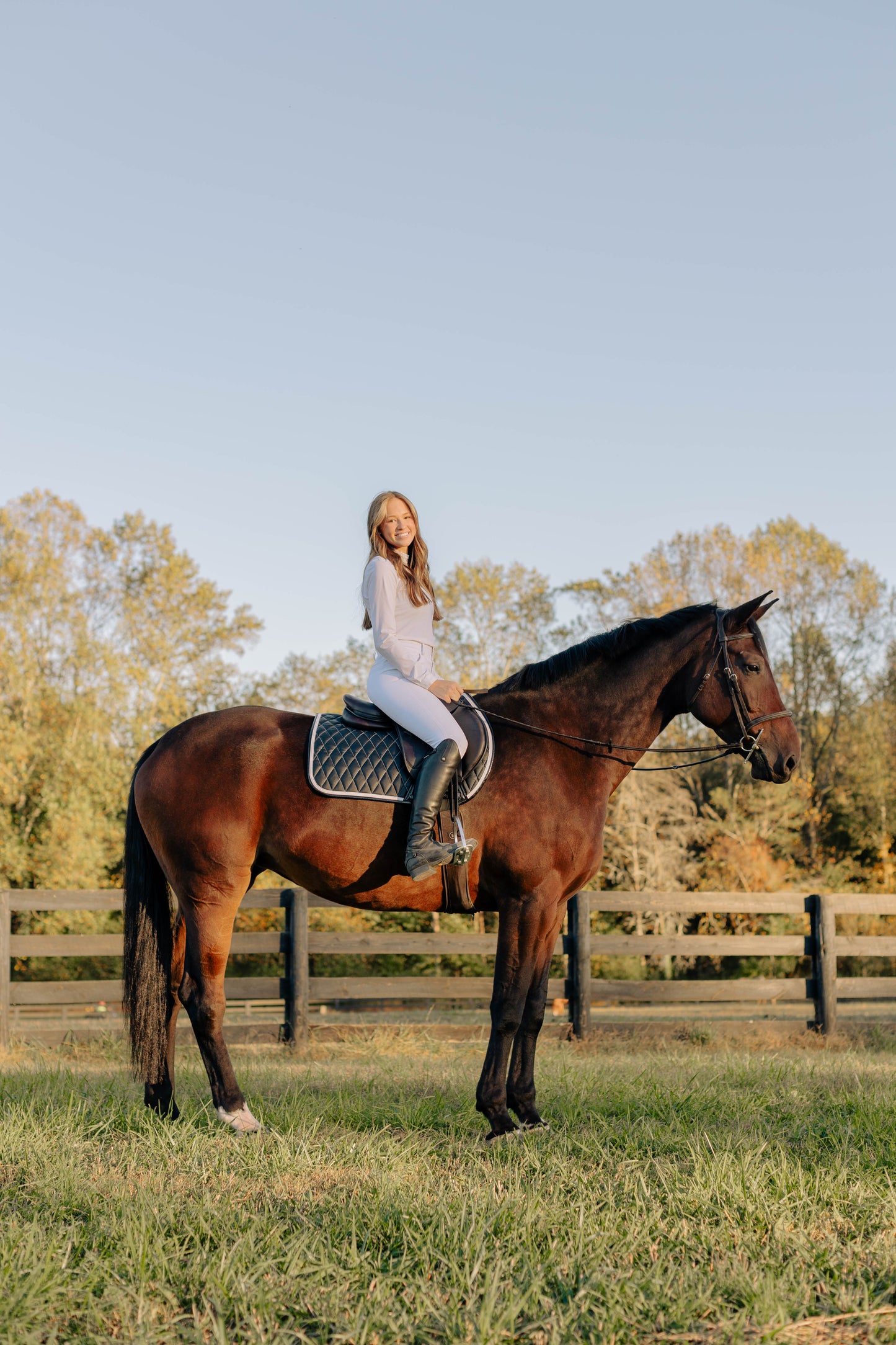 Jump Saddle Pad | Black