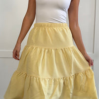 Holly Tiered Midi Skirt