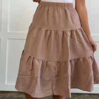 Holly Tiered Midi Skirt