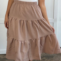 Holly Tiered Midi Skirt