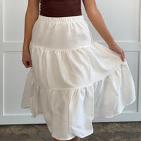 Holly Tiered Midi Skirt