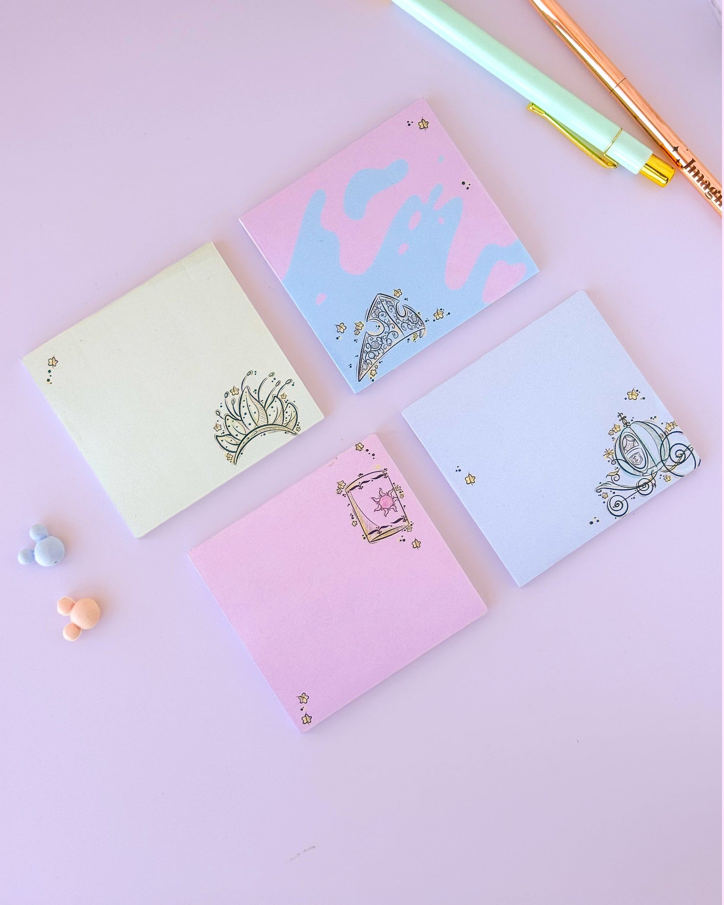 Rapunzel Lantern Princess Sketch Post It