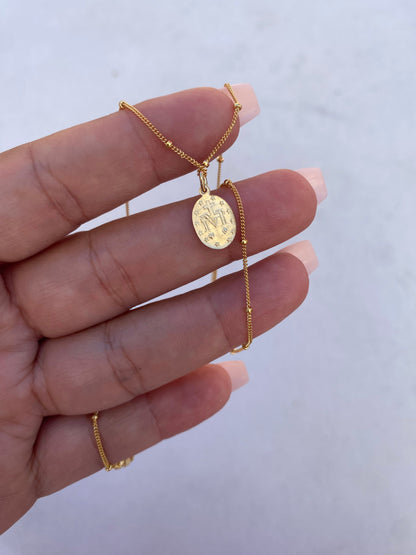 Dainty Miraculous Medal Necklace