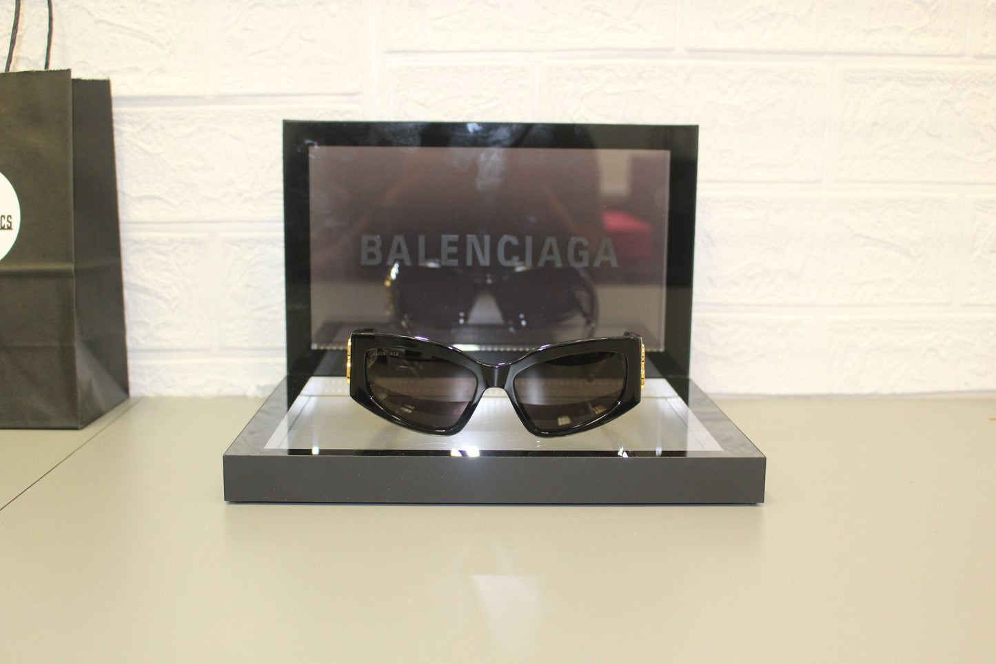 Balenciaga BB0321S-002 Women’s Sunglasses – Recycled Acetate, 57mm
