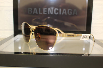 Balenciaga BB0358SK-003 Women’s Sunglasses – Metal Frame, 62mm