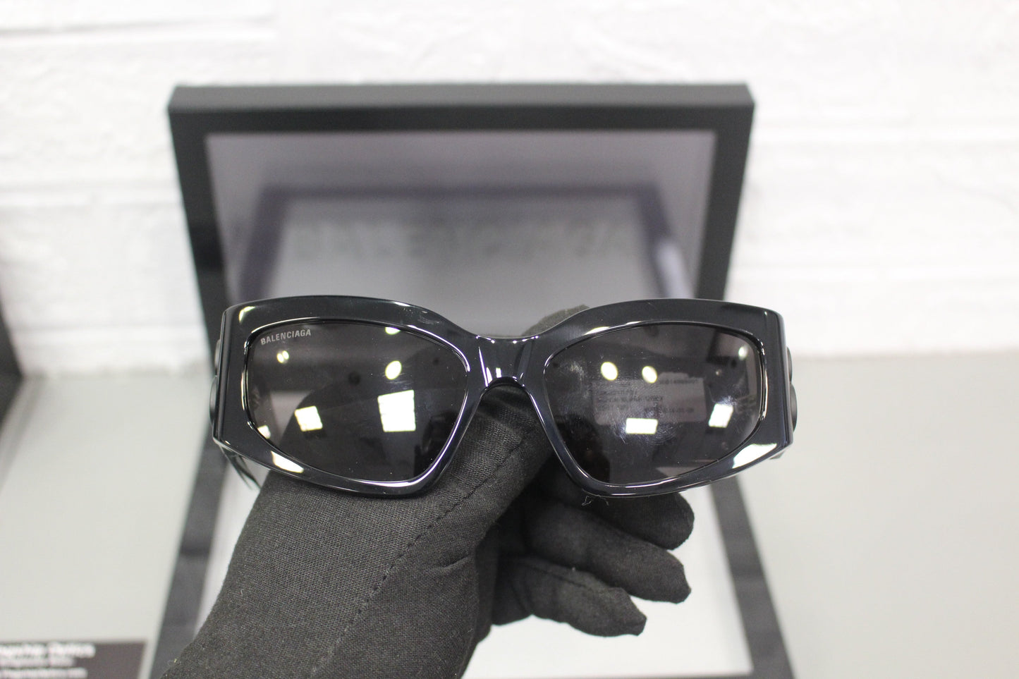 Balenciaga BB0321S-001 Women’s Sunglasses – Recycled Acetate, 57mm