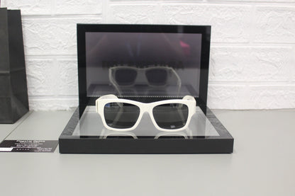 Balenciaga BB0262SA-003 Unisex Sunglasses – Recycled Acetate, 56mm