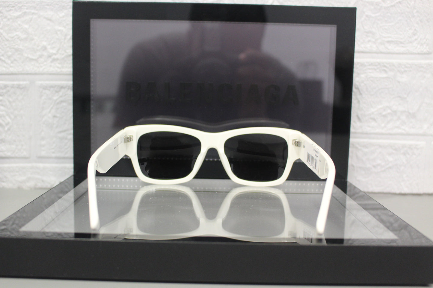 Balenciaga BB0262SA-003 Unisex Sunglasses – Recycled Acetate, 56mm