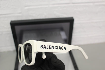 Balenciaga BB0262SA-003 Unisex Sunglasses – Recycled Acetate, 56mm