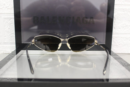 Balenciaga BB0335S-003 Women’s Sunglasses – Metal Frame, 65mm