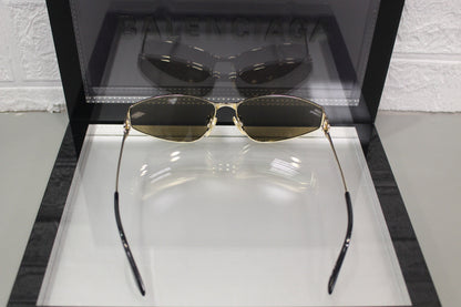 Balenciaga BB0335S-003 Women’s Sunglasses – Metal Frame, 65mm