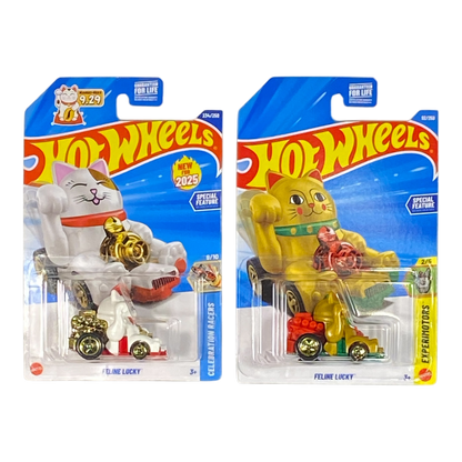 Hot Wheels Feline Lucky - Set of 2