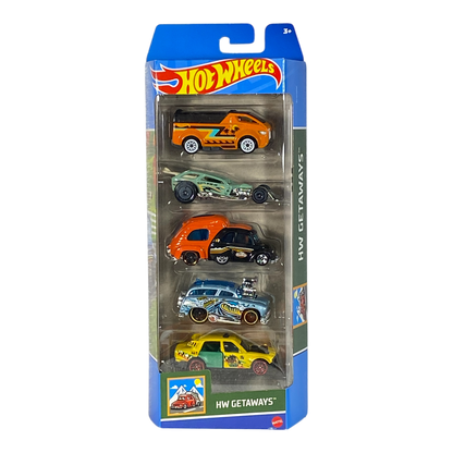 Hot Wheels 5 Pack Set | HW Getaways