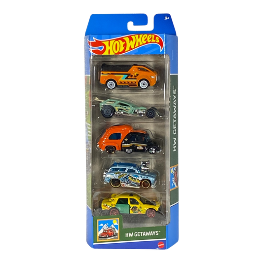 Hot Wheels 5 Pack Set | HW Getaways