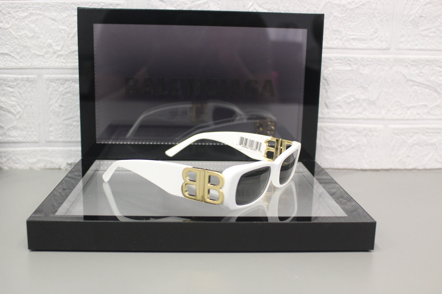 Balenciaga BB0096S-011 Women’s Sunglasses – Recycled Acetate, 51mm