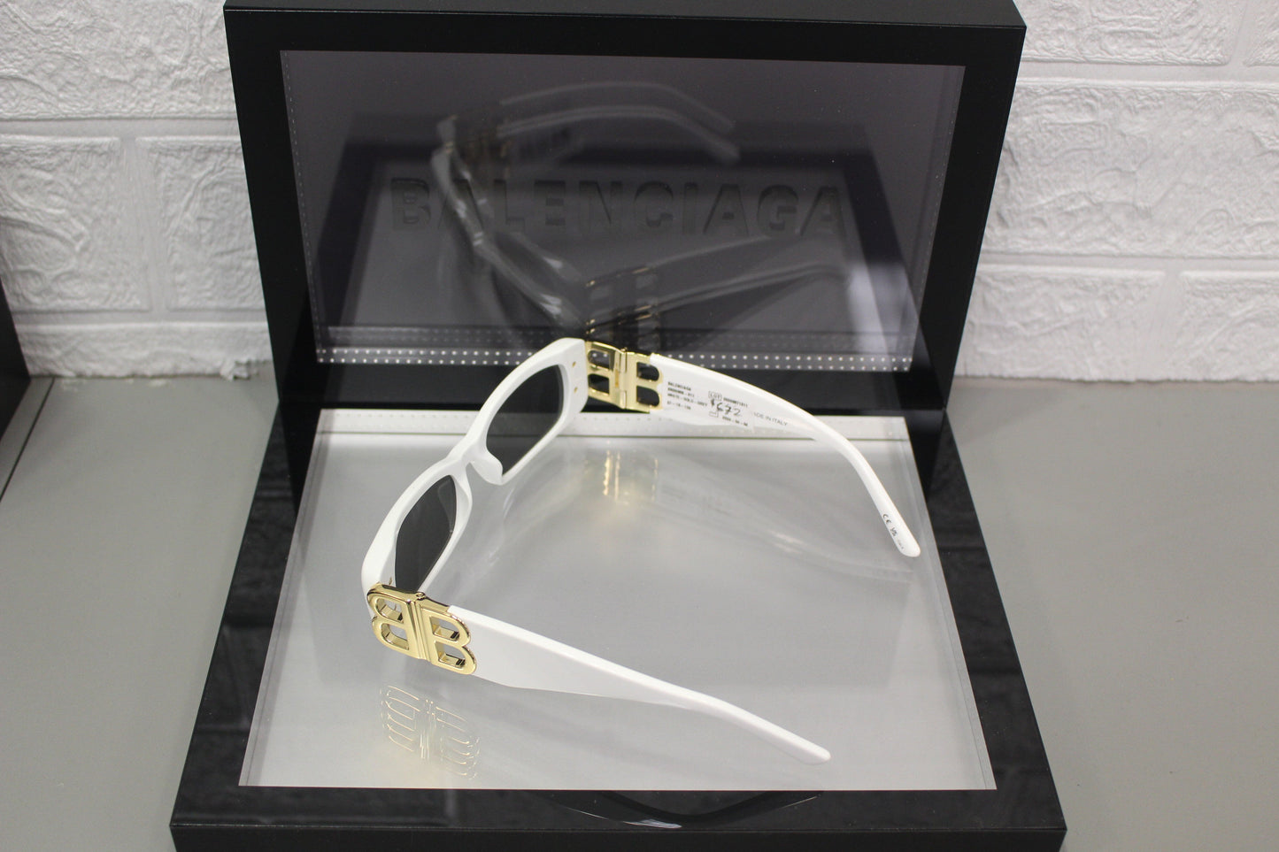Balenciaga BB0096S-011 Women’s Sunglasses – Recycled Acetate, 51mm