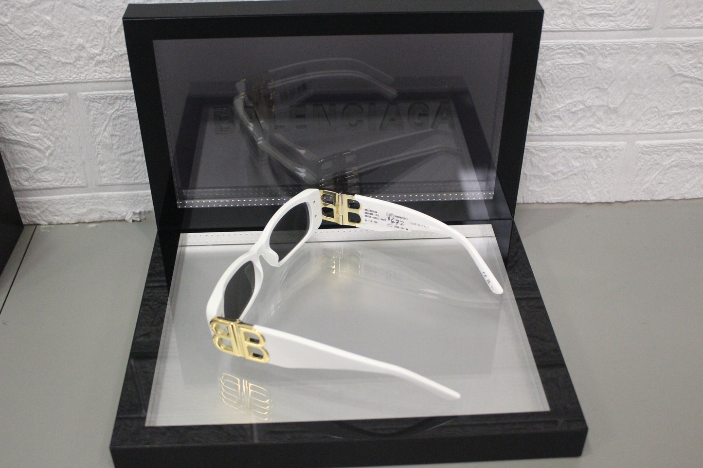Balenciaga BB0096S-011 Women’s Sunglasses – Recycled Acetate, 51mm