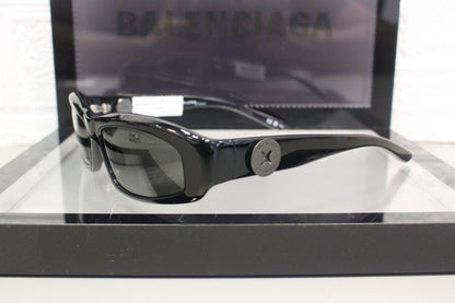BALENCIAGA BB0408S-001 58 SUNGLASS MAN RECYCLED ACE