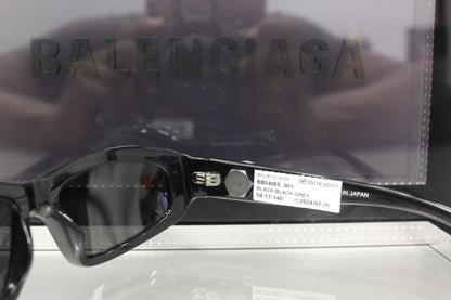 BALENCIAGA BB0408S-001 58 SUNGLASS MAN RECYCLED ACE