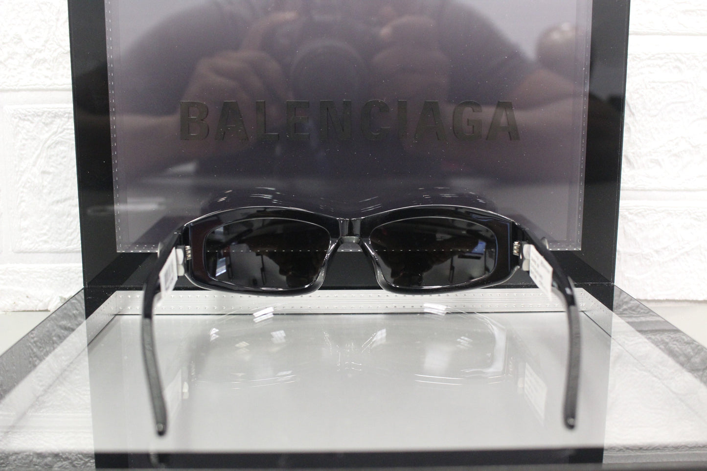 BALENCIAGA BB0408S-001 58 SUNGLASS MAN RECYCLED ACE