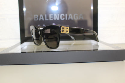 Balenciaga BB0132S-001 Women’s Sunglasses – Recycled Acetate, 53mm A
