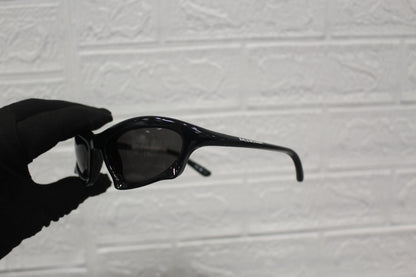 Balenciaga BB0229S-001 Men’s Sunglasses – Bio-Injection Frame, 59mm