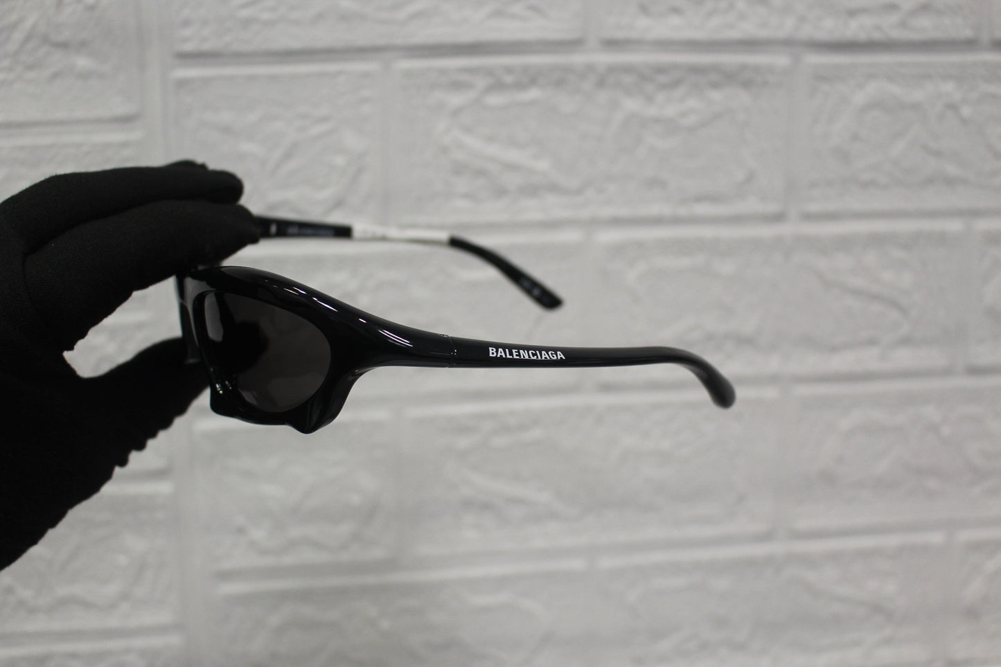Balenciaga BB0229S-001 Men’s Sunglasses – Bio-Injection Frame, 59mm