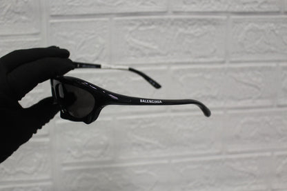 Balenciaga BB0229S-001 Men’s Sunglasses – Bio-Injection Frame, 59mm