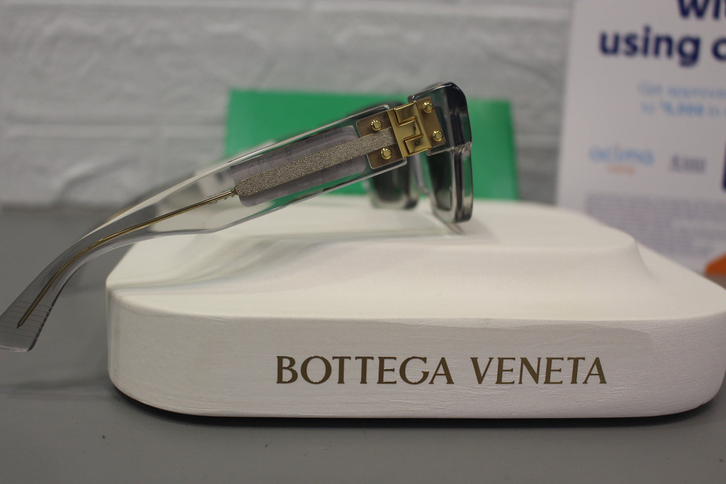 Bottega Veneta BV1230S-001 Sunglasses – Unisex Luxury Eyewear