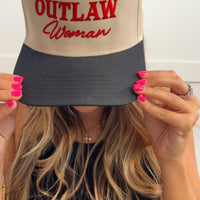 Outlaw Woman Trucker Hat