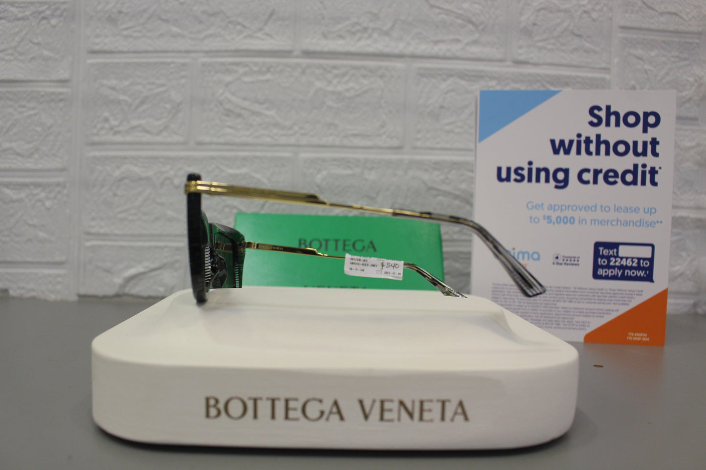 Bottega Veneta BV1369S-003 Women’s Sunglasses – Recycled Acetate, 50mm