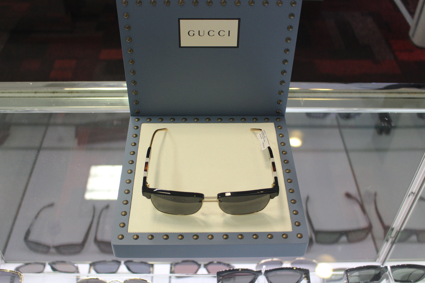 Gucci GG0603S-001 56 Men’s Sunglasses | Black Acetate/Metal Frame | Authentic Luxury (UPC 889652255415)