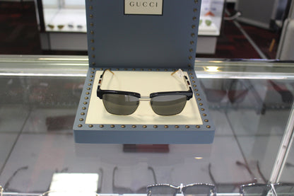 Gucci GG0603S-001 56 Men’s Sunglasses | Black Acetate/Metal Frame | Authentic Luxury (UPC 889652255415)