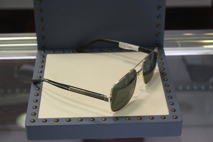 Gucci GG0529S-001 60 Men’s Sunglasses | Gold Metal Frame | Authentic Luxury