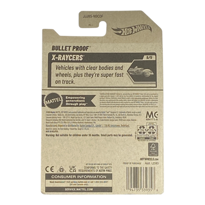 Hot Wheels Bullet Proof | X-Raycers Series 5/5
