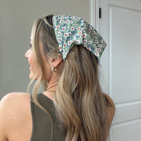 Faith Floral Bandana Headband Hair Scarf