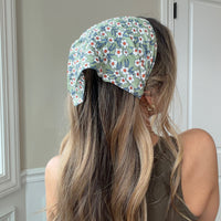 Faith Floral Bandana Headband Hair Scarf