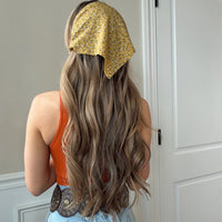 Faith Floral Bandana Headband Hair Scarf