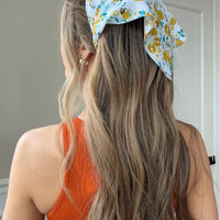 Faith Floral Bandana Headband Hair Scarf