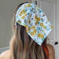 Faith Floral Bandana Headband Hair Scarf