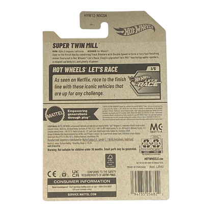 Hot Wheels Super Twin Mill | Let's Race Series 1/5