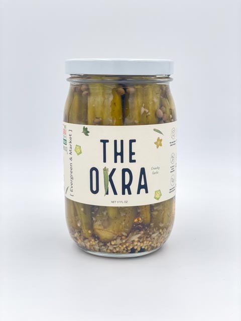 Southern Pickled Okra: Perfect for Snacks and Cocktails
