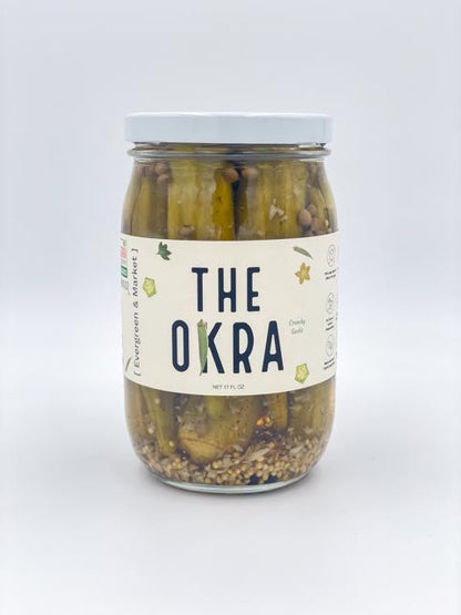 Southern Pickled Okra: Perfect for Snacks and Cocktails