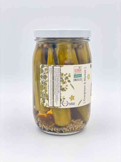 Southern Pickled Okra: Perfect for Snacks and Cocktails