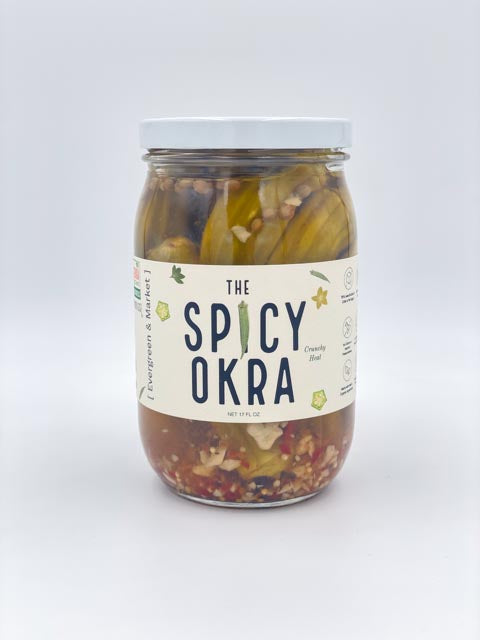 Spicy Crunchy Okra Pickles for Bold Flavor