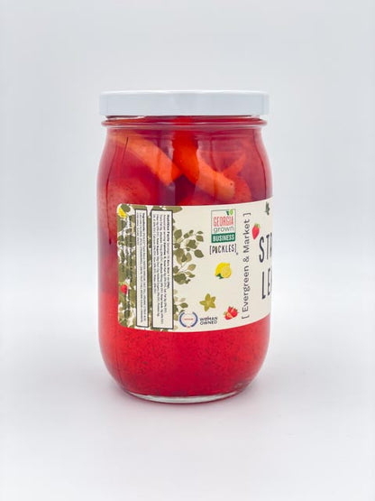 The Pickled Strawberry Lemonade - Sweet & Tangy Concentrate Flavors